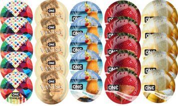 Набор с 25 шт One Extreme ribs + ONE 𝐕𝐀𝐍𝐈𝐒𝐇 + ONE Island Punch + ONE Chocolate Strawberry + ONE Banana Split SOS8260 фото
