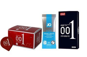 OLO Passionate Factor (10 шт) , OLO Black 001 (10 шт) и  Лубрикант System JO H2O &mdash; ORIGINAL (10 мл) в подарок SOS998 фото