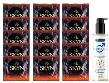 Комплект Skyn Warming 15 шт + Medica‑Group Bigger Size Gel (150 мл)  SOS14476 фото