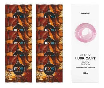 Комплект: EXS CRAZY COLA 10 шт. + Лубрикант Satisfyer Booty Silicon 150 мл SOS11414 фото