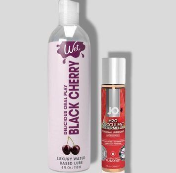 Wet Oral Play Black Cherry (118 мл) + JO Watermelon (30 мл) LB892 фото