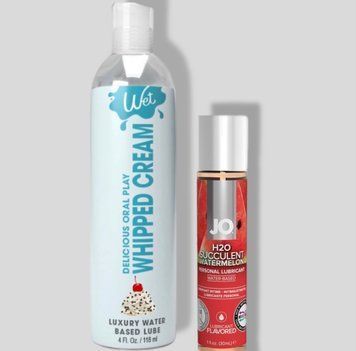 Wet Oral Play Whipped Cream (118 мл) + JO Watermelon (30 мл) LB801 фото