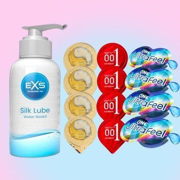 Комплект 15 штук OLO+ONE - Лубрикант EXS Aloe Vera Silk Lube, 250 мл SOS4754 фото