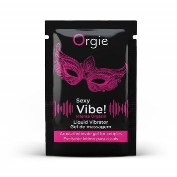 Жидкий вибратор SEXY VIBE вибрация + усиление оргазма, 1 мл ORGIE  S04421227 фото