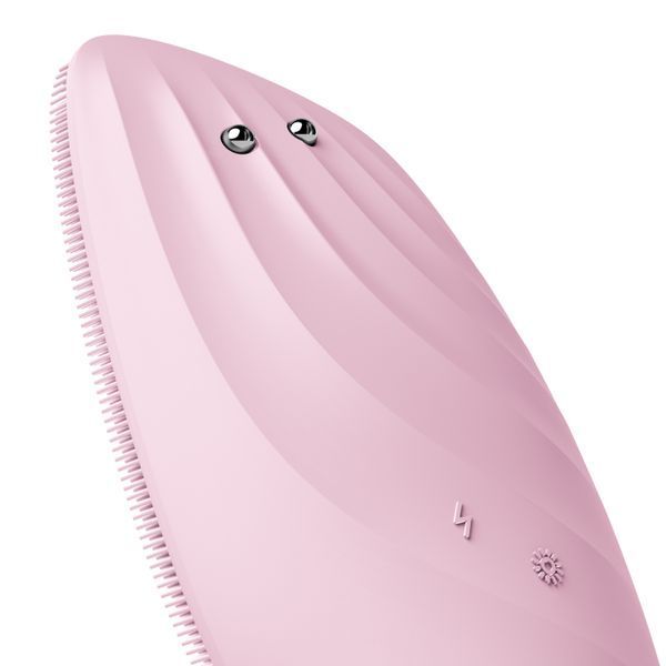 Очистительная щетка для лица GESKE Sonic Thermo Facial Brush&Face-Lifter 8в1 pink HB0093 фото