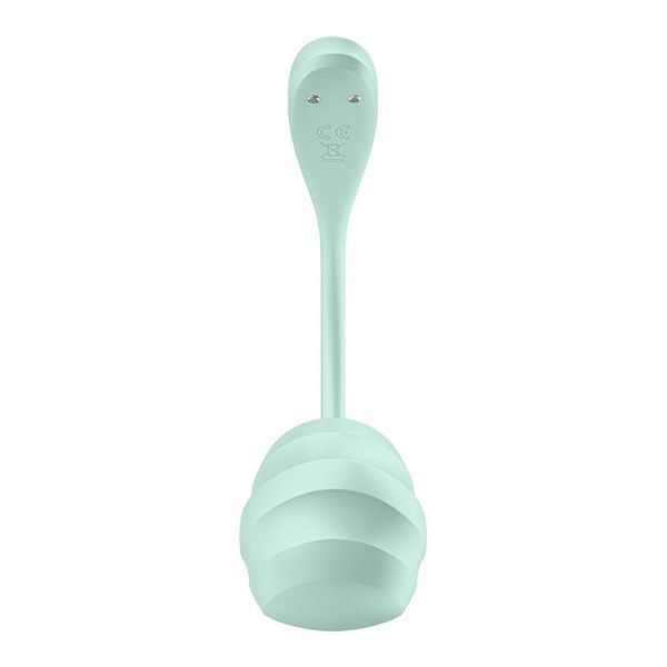 Смарт-віброяйце Satisfyer Smooth Petal Connect App Mint SX0666 фото