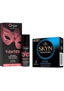 Гель для сужения Orgie &ndash; Tighten (15 мл)+  Пачка 3 шт SKYN Extra Lube SOS6757 фото