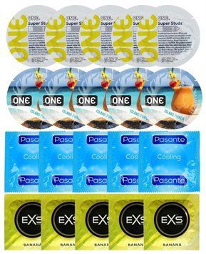 Набір 20 шт ONE Super Studs + ONE Island Punch + Pasante Cooling + EXS Banana SOS7306 фото