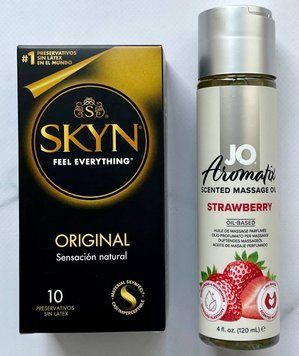 Набір 10 шт SKYN ORIGINAL - System JO Aromatix Strawberry 120 мл SOS1641 фото