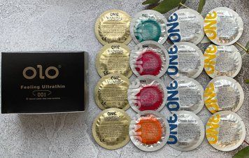 Комплект 26 штук OLO Feeling Ultrathin 001 + ONE Super Studs, Color Sensations, Classic, Vanish SOS2291 фото