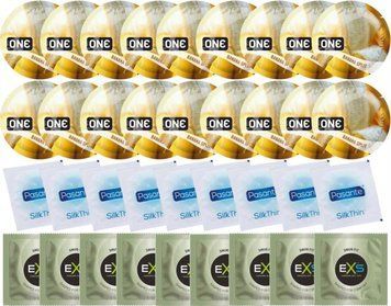 Набор 36 шт ONE Banana Split + Pasante Silk + EXS Snug Fit SOS7787 фото