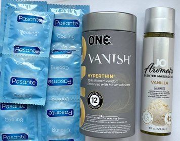 Набір 22 шт ONE Vanish - Pasante Cooling + System JO Aromatix Vanilla 120 мл SOS1691 фото