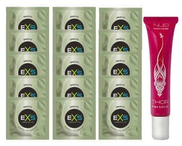 Комплект EXS Snug Fit 15 шт + Гель THOR с согревающим эффектом, 10 мл SOS14884 фото