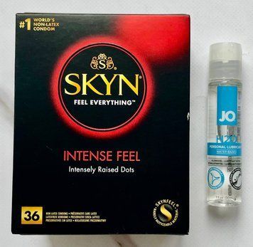 Комплект Skyn Intense Feel 36 шт - Лубрикант System JO H2O ORIGINAL (30 мл) SOS2973 фото