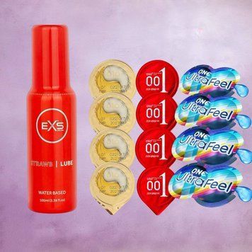 Комплект 15 штук OLO+ONE - Лубрикант EXS Strawberry Lube, 100 мл SOS4755 фото