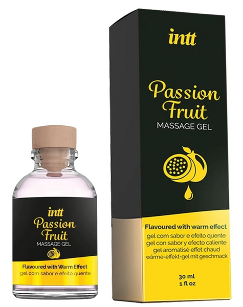Интимный массажный гель с сочным ароматом маракуи INTT Passion Fruit Massage Gel (30 мл) &mdash; тропический афродизиак и экзотическая прелюдия SO4897 фото