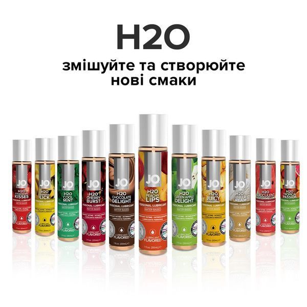 Смазка на водной основе System JO H2O &mdash; Peachy Lips (120 мл) без сахара, растительный глицерин SO1777 фото
