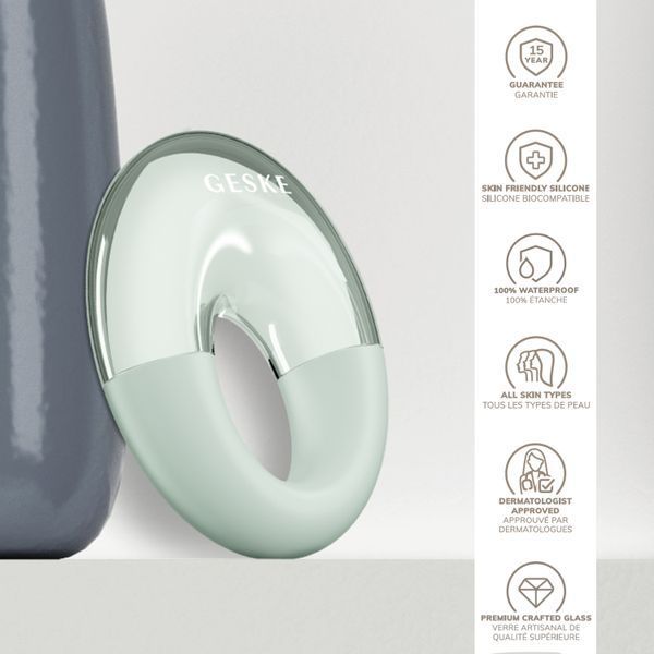 Массажер для глаз GESKE Cool & Warm Eye Massager 7в1 green HB0310 фото