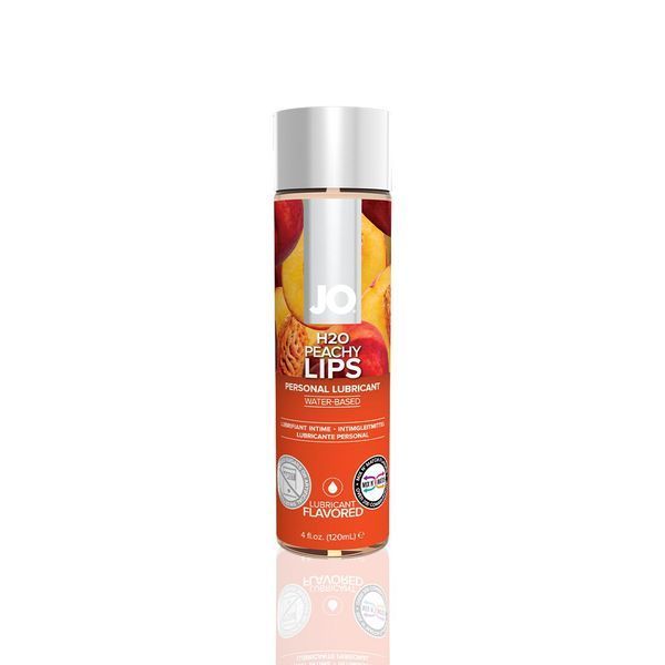 Смазка на водной основе System JO H2O &mdash; Peachy Lips (120 мл) без сахара, растительный глицерин SO1777 фото