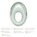 Массажер для глаз GESKE Cool & Warm Eye Massager 7в1 green HB0310 фото 2