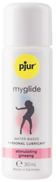 pjur myglide - Стимулирующий женский лубрикант на водной основе с женьшенем, 30 мл PJ10550 фото