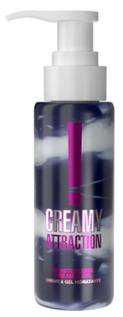 Увлажняющий крем-гель 2в1 для тела и поцелуев Intt Creamy Attraction Blackberry (100 мл) SX2658 фото
