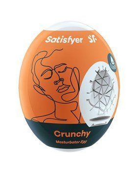 Самосмазывающийся мастурбатор-яйцо Satisfyer Egg Crunchy, одноразовый, не требует смазки SO5525 фото