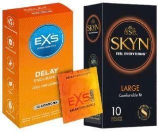 Набор с SKYN Large (10 шт) + EXS Delay, 12 шт SOS8035 фото