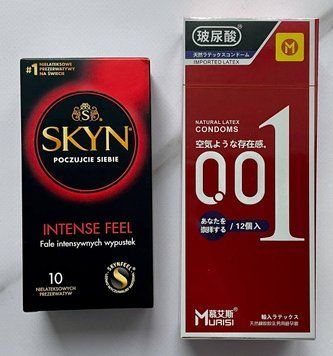 Комплект SKYN Intense Feel 10 шт + Muaisi 001 Red 12 шт  SOS2733 фото