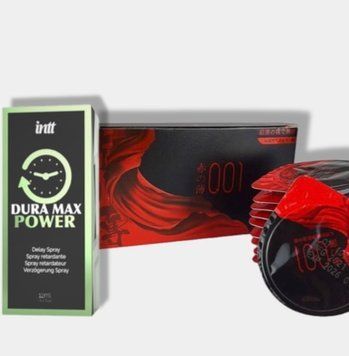 OLO RedBlack 10 шт + Пролонгатор Intt Dura Max Power (12 мл) SOS6007 фото