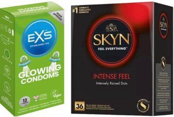 Набор с Skyn Intense feel 36 штук + EXS Glowing 12 штук SOS7886 фото
