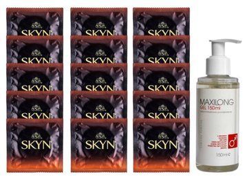 Комплект Skyn Warming 15 шт + Lovely Lovers MAXILONG Gel (150 мл)  SOS14478 фото