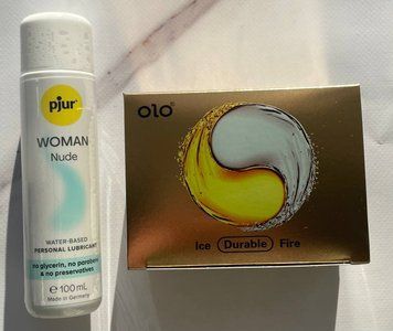 Комплект OLO Лед и Пламя 001 10шт + Смазка на водной основе pjur Woman Nude 100 мл SOS2192 фото
