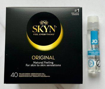 Комплект Skyn Original 40 шт - Лубрикант System JO H2O ORIGINAL (30 мл) SOS2974 фото
