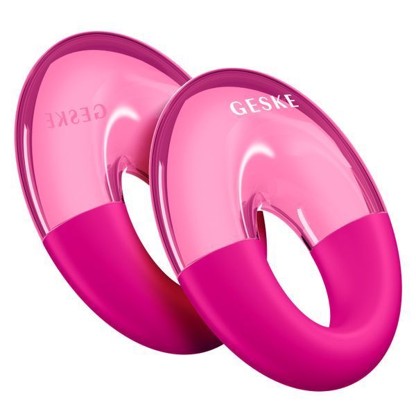 Массажер для глаз GESKE Cool & Warm Eye Massager 7в1 magenta HB0311 фото