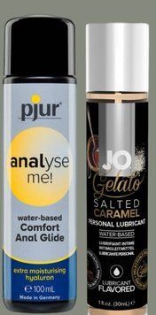 Набор лубрикантов pjur analyse me! Comfort water glide 100 мл + System JO GELATO Salted Caramel (30 мл) LB996 фото