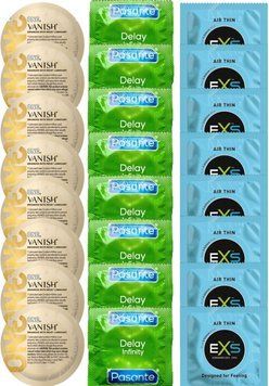 Набір 24 шт ONE Vanish Hyperthin + Delay Infinity + EXS Air Thin SOS7358 фото