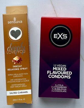Набор EXS Mixed Flavoured 12 шт - Sensuva Deeply Love You Salted Caramel SOS3603 фото