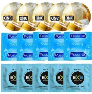 Набор 15 шт ONE Banana Split + Pasante Cooling + EXS Air Thin SOS7158 фото