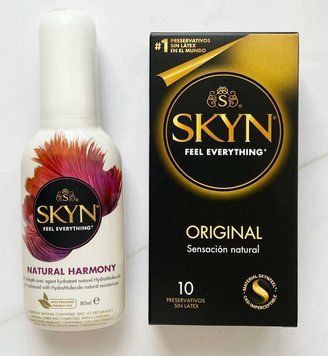 Комплект SKYN Original 10шт + Лубрикант Skyn Natural Harmony 80 мл  SOS2093 фото