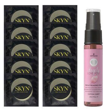 Комплект SKYN Pina Colada 10 шт + Sensuva Deeply Love You Cotton Candy (29 мл) SOS13702 фото