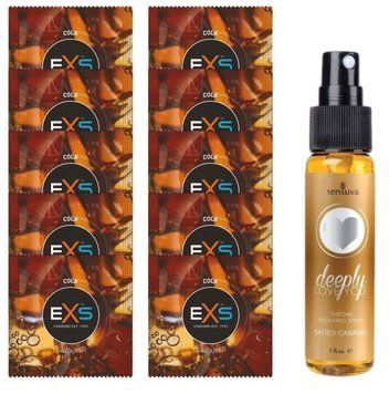EXS CRAZY COLA 10 шт + Sensuva Deeply Love You Salted Caramel (29 мл) SOS14103 фото