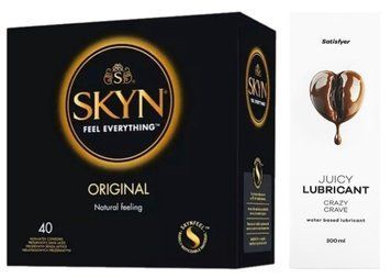 Комплект Лубрикант Satisfyer Juicy Crazy Crave 300 мл + SKYN Original 40 шт SOS12877 фото