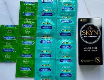 Комплект Skyn Close Feel 10 шт + Pasante Tropical 8 шт, Delay 6 шт SOS3053 фото