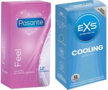 Набор с Pasante Sensitive Feel (12 шт) + EXS Cooling. 12 шт SOS8163 фото