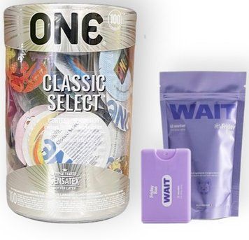Набор из 100 шт ONE Classic Select + WAIT, 10 мл Friday Bae SOS9005 фото