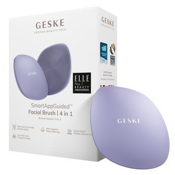 Щітка для обличчя GESKE Facial Brush 4в1 purple HB0046 фото