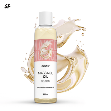 Масажна олія Satisfyer Massage Oil Neutral (Нейтральна), 250 мл SX2702 фото