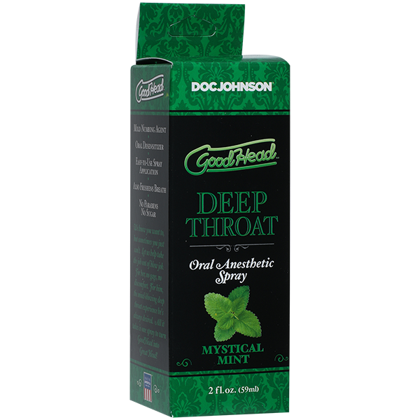 Спрей для глибокого мінету Doc Johnson GoodHead DeepThroat Spray - Mystical Mint 59 мл  SO2799 фото