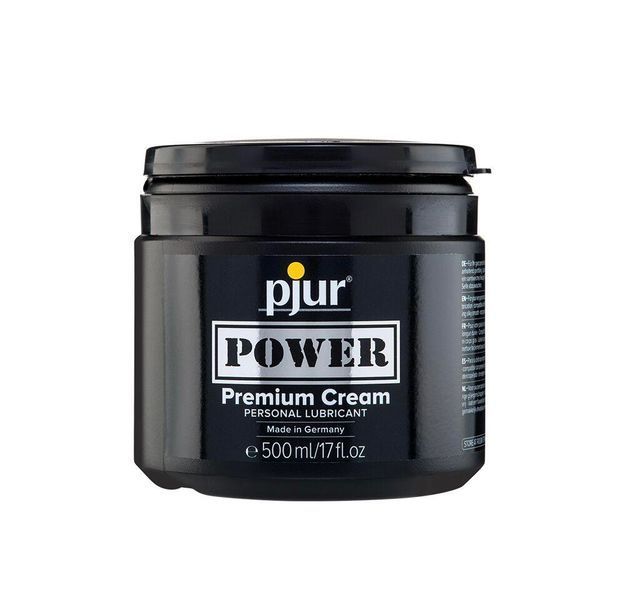 Густая смазка для фистинга и анального секса pjur POWER Premium Cream 500 мл на гибридной основе PJ10300 фото